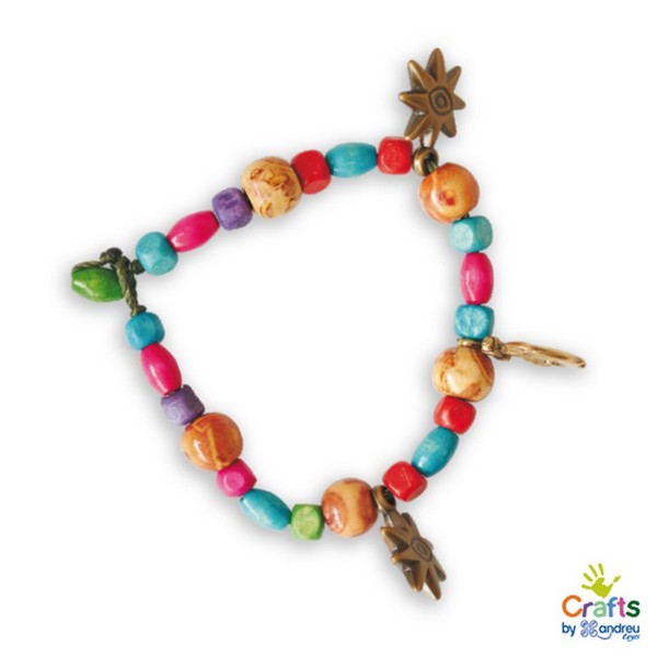 Продукт Andreu toys - Направи сама 7 гривни с дървени мъниста - 0 - BG Hlapeta